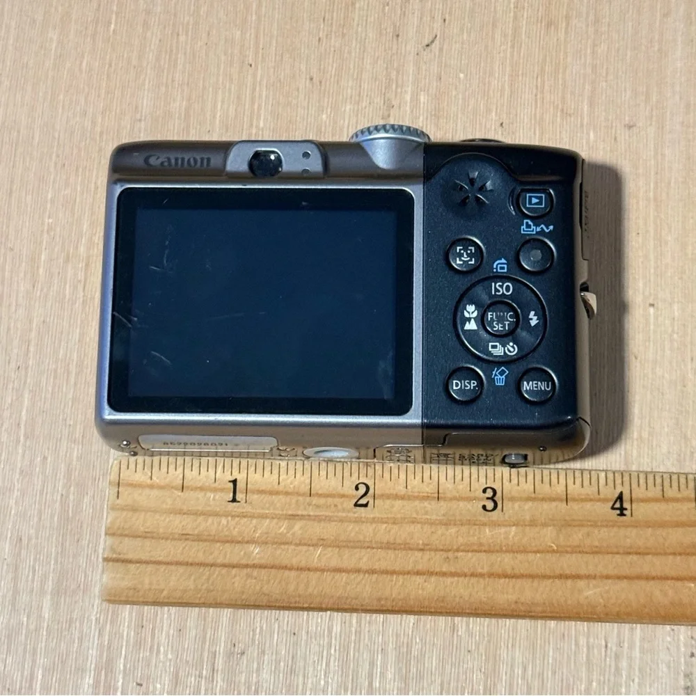 CANON PowerShot A1000 IS Digital Camera BROKEN-Won’t Turn On “Parts/Repair-Only”
